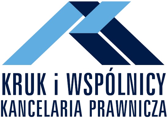 Znalezione obrazy dla zapytania KRUK i WSPÓLNICYKANCELARIA PRAWNICZA